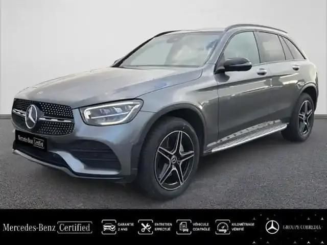 Gris sélénite métallisé Occasion 2022 Mercedes GLC300e AMG line SUV | 46 290 € (Prix juste) - Image 1/4