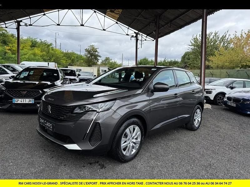 Gris Utilisé 2021 Peugeot 3008 Business-Line | 14 790 € (Super prix) - Image 1/4