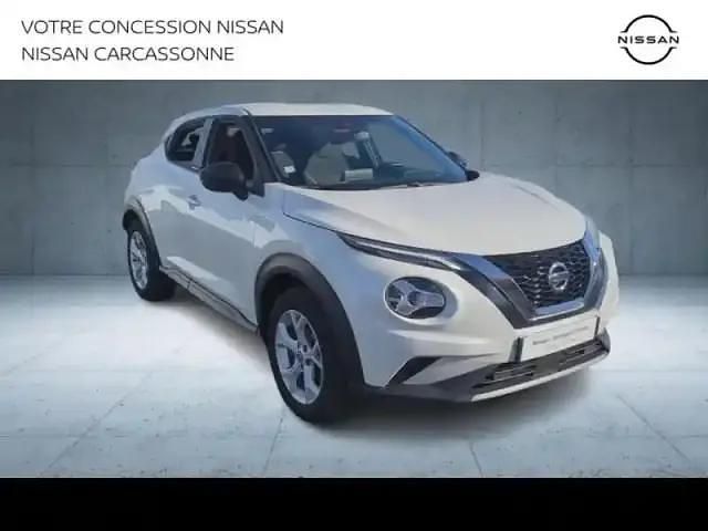 Occasion Nissan Juke N-Connecta 117 ch (86 kW) 2020 Blanc lunaire spéciale SUV