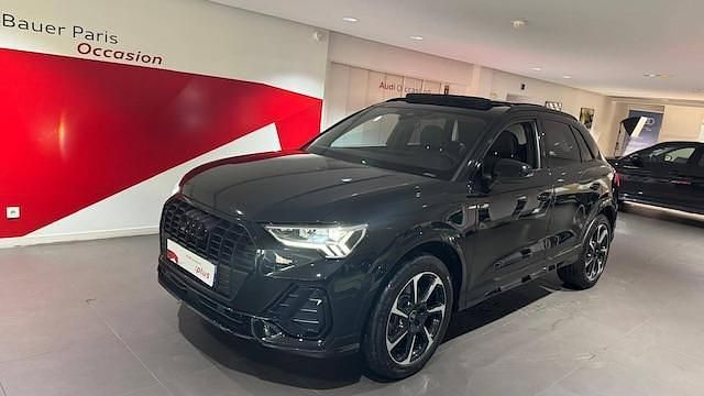 Noir mythe métallisé Occasion 2024 Audi Q3 S-Line SUV | 54 880 € - Image 1/4