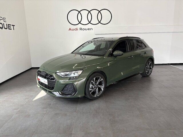 Vert district métallisé Utilisé 2025 Audi A3 S-Line | 39 990 € (Prix cher) - Image 1/4