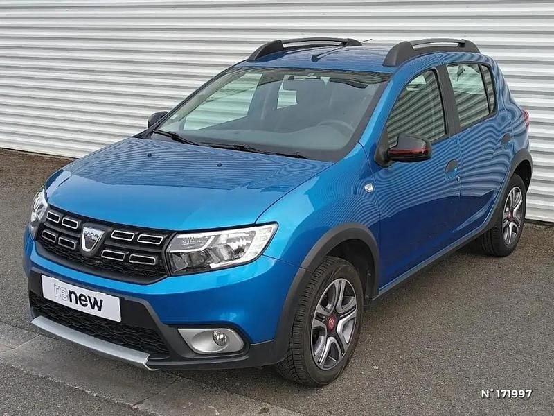 Bleu Utilisé 2019 Dacia Sandero Citadine | 10 890 € (Bon prix) - Image 1/4