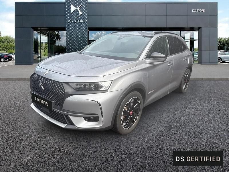 Gris Utilisé 2021 DS Automobiles DS7 Crossback Performance Line Plus SUV | 27 990 € (Prix juste) - Image 1/4