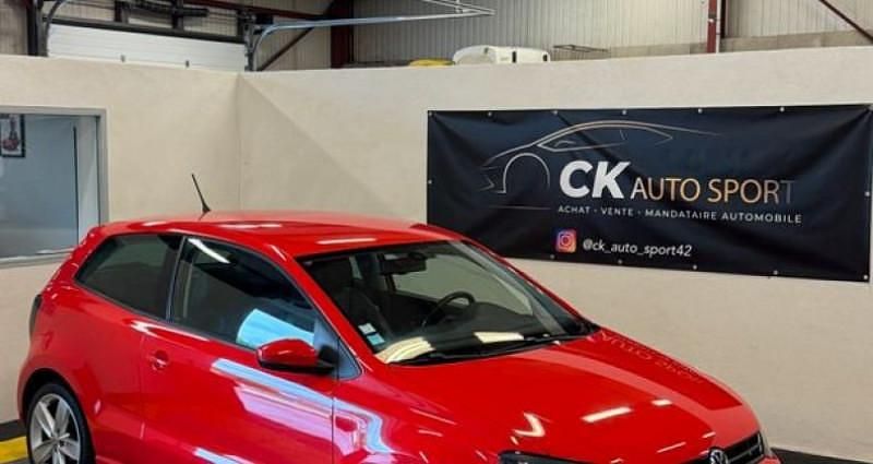Rouge Utilisé 2011 VW Polo Sportline Citadine | 8 990 € (Prix cher) - Image 1/4