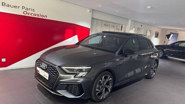Gris daytona nacré Utilisé 2024 Audi A3 Sportback e-tron S-Line Berline | 46 660 € - Image 1/4
