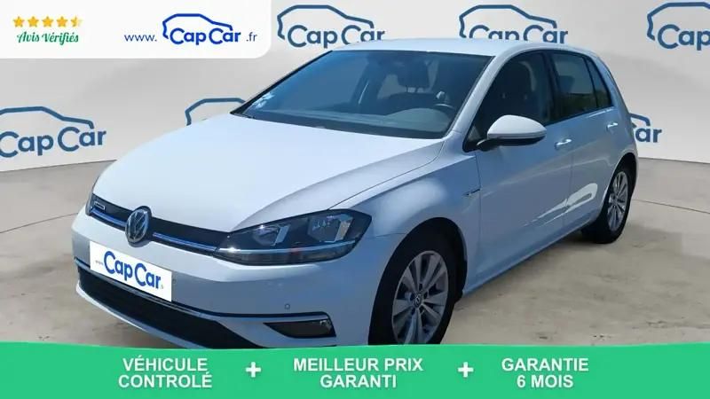 Blanc Utilisé 2019 VW Golf VII Berline | 16 400 € (Super prix) - Image 1/4
