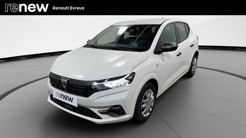 Blanc Utilisé 2022 Dacia Sandero Essentiel Citadine | 13 490 € (Prix juste) - Image 1/4