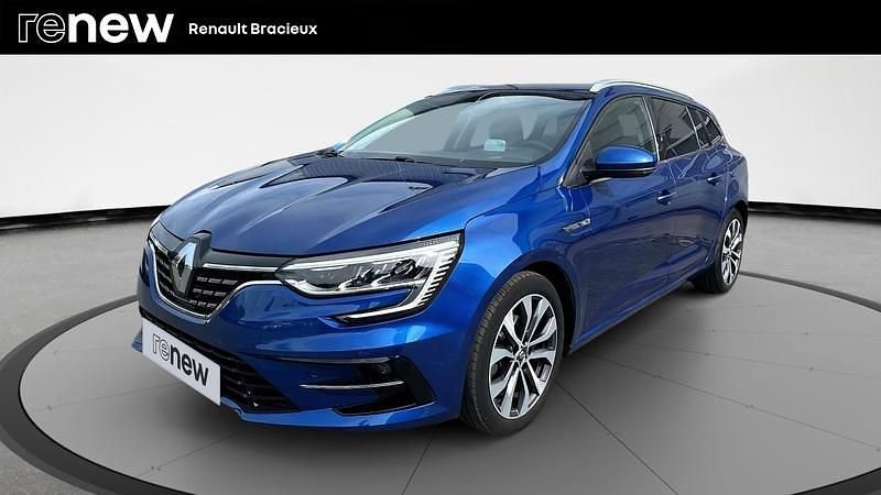 Bleu Occasion 2021 Renault Mégane IV Intens Break | 19 490 € (Prix assez cher) - Image 1/4