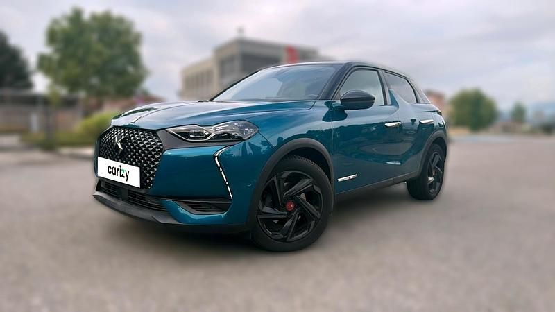 Bleu Utilisé 2020 DS Automobiles DS3 Crossback Performance Line Plus SUV | 18 290 € (Prix juste) - Image 1/4