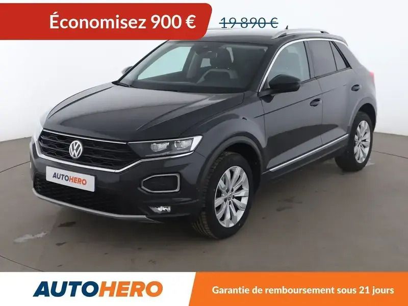 Gris Utilisé 2018 VW T-Roc SUV | 18 990 € (Prix juste) - Image 1/2