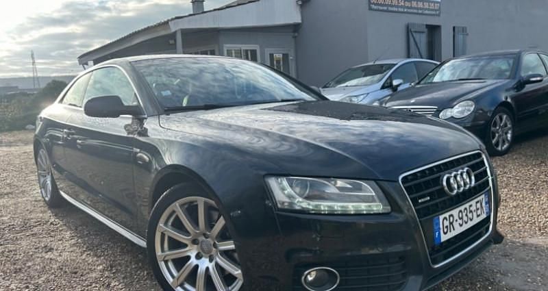 Noir Utilisé 2011 Audi A5 S-Line Coupé | 12 999 € (Bon prix) - Image 1/4