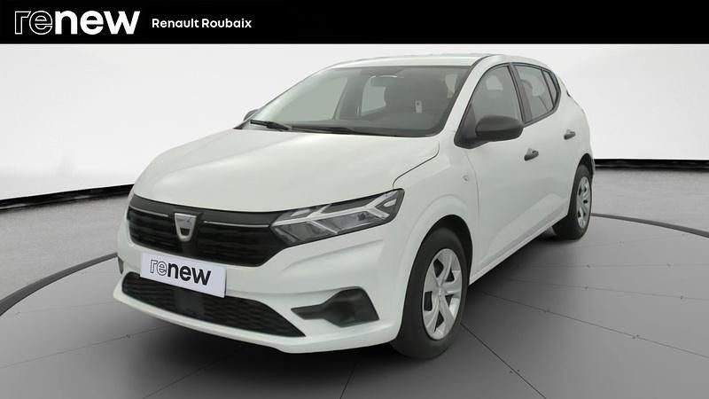 Blanc Utilisé 2022 Dacia Sandero Essentiel Citadine | 11 499 € (Super prix) - Image 1/4