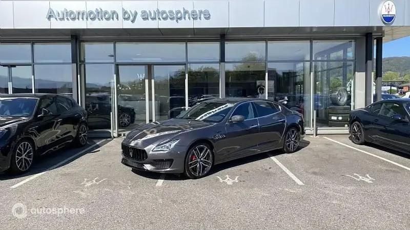 Peinture métallescente grigio maratea Utilisé 2023 Maserati Quattroporte Berline | 149 990 € - Image 1/4