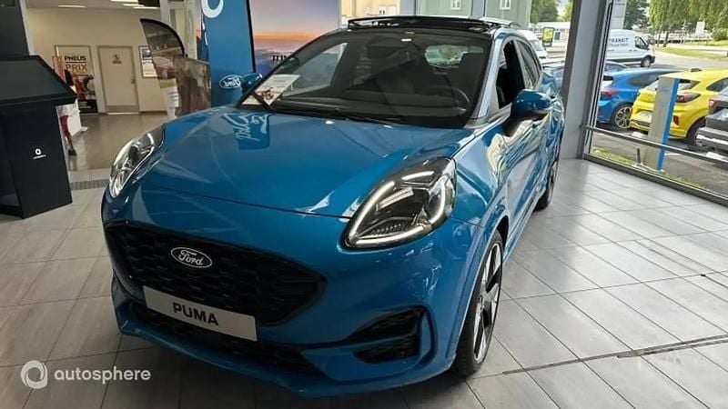 Bleu Nouvelle 2025 Ford Puma Gen-E ST-Line X SUV | 31 490 € (Prix cher) - Image 1/4