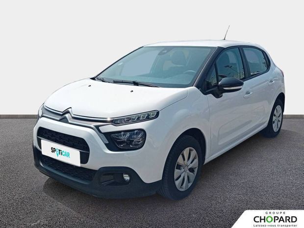 Blanc Utilisé 2022 Citroën C3 Business Class Citadine | 10 490 € (Bon prix) - Image 1/4