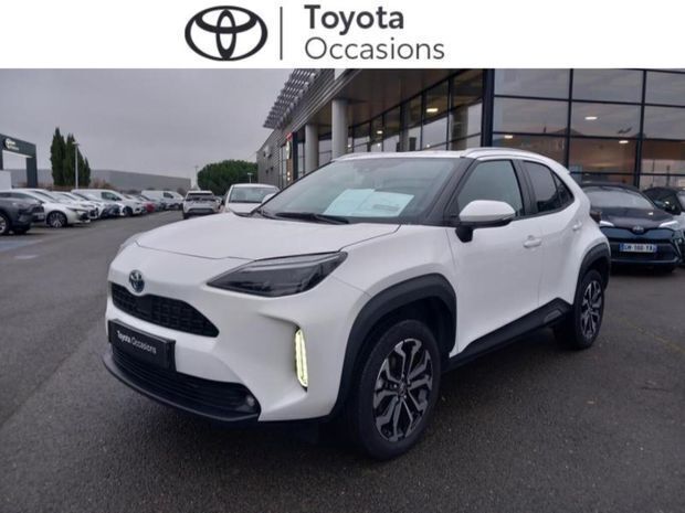 Blanc Utilisé 2022 Toyota Yaris Hybrid Design | 21 480 € (Prix juste) - Image 1/4