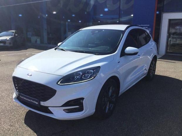 Blanc Utilisé 2022 Ford Kuga ST-Line X SUV | 28 990 € (Prix juste) - Image 1/4