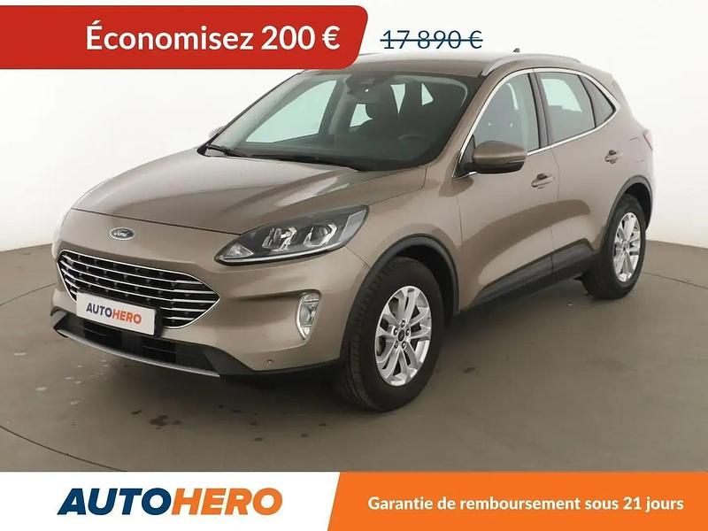 Beige Utilisé 2020 Ford Kuga Titanium SUV | 17 690 € (Prix juste) - Image 1/2