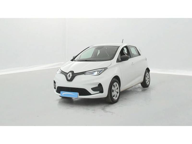 Blanc Utilisé 2021 Renault Zoe Life Citadine | 15 990 € (Prix assez cher) - Image 1/4