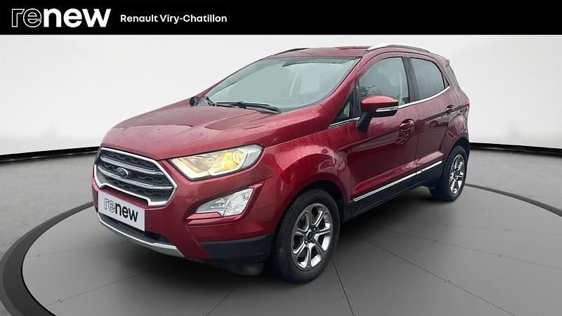 Rouge Occasion 2018 Ford Ecosport Titanium SUV | 13 890 € (Prix juste) - Image 1/4