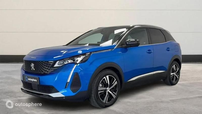 Noir Utilisé 2021 Peugeot 3008 GT SUV | 25 699 € (Prix juste) - Image 1/4