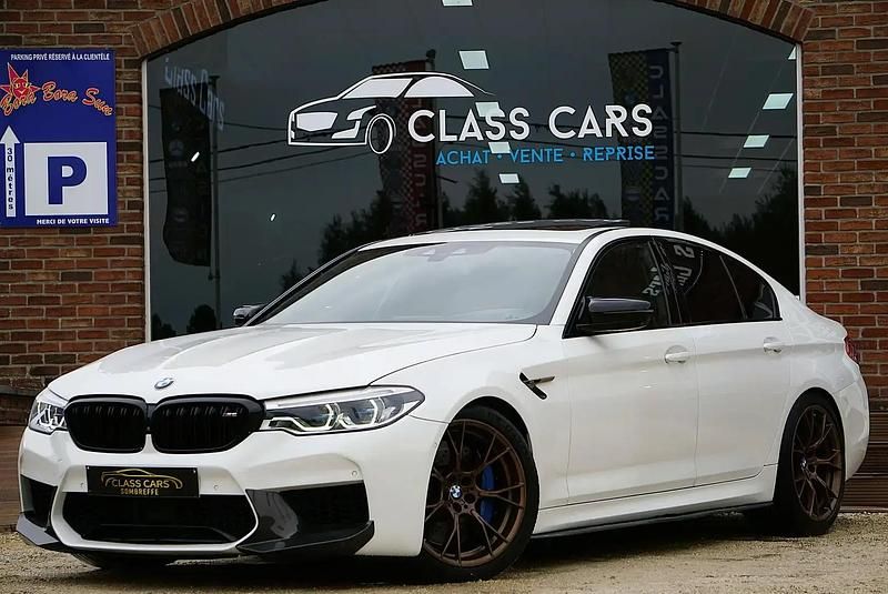Blanc Utilisé 2019 BMW M5 Sport Line Berline | 58 900 € - Image 1/4