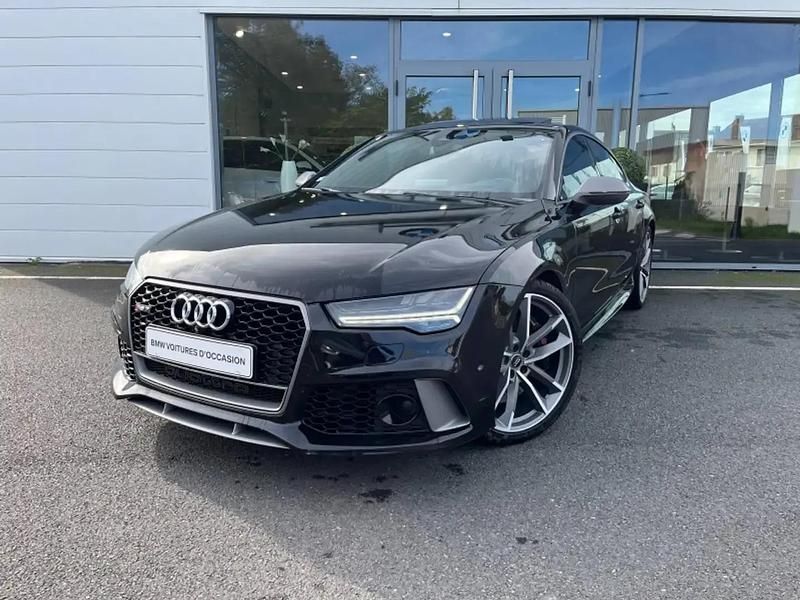 Noir Occasion 2016 Audi RS7 Performance Citadine | 52 490 € - Image 1/4