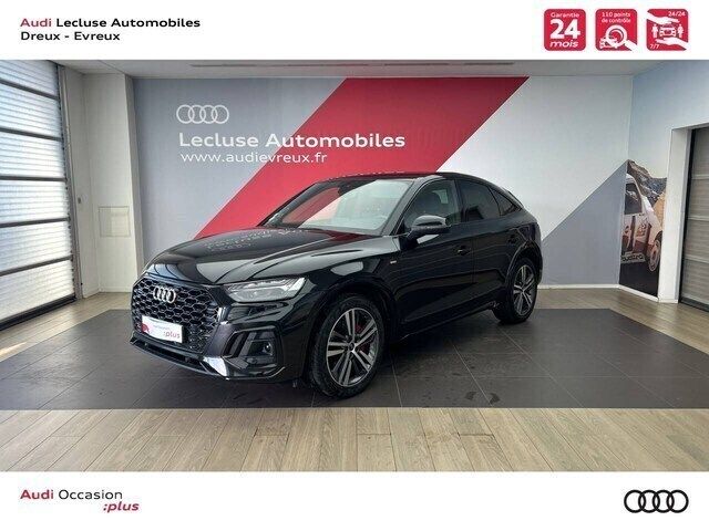 Noir mythe métallisé Utilisé 2023 Audi Q5 Sportback S-Line SUV | 48 880 € (Bon prix) - Image 1/4