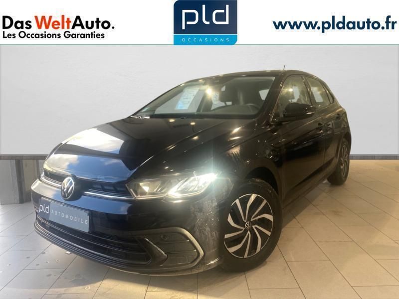 Noir intense nacré Utilisé 2021 VW Polo Life Berline | 19 590 € (Prix juste) - Image 1/4