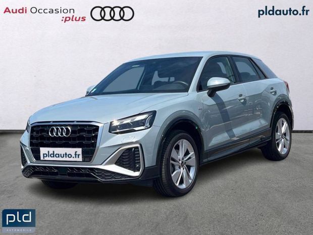 Gris flèche nacré Utilisé 2022 Audi Q2 S-Line SUV | 29 990 € (Prix juste) - Image 1/4
