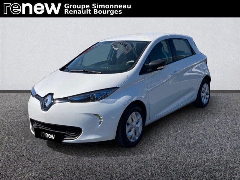 Blanc Utilisé 2018 Renault Zoe Life Citadine | 6 490 € (Bon prix) - Image 1/4