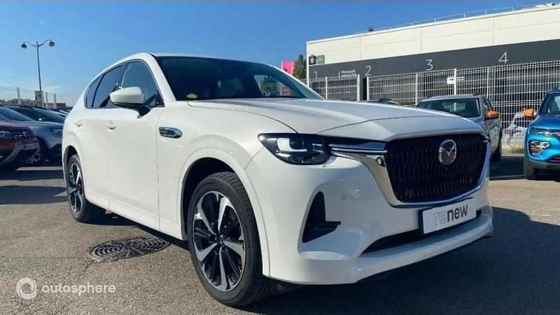 Blanc Utilisé 2023 Mazda CX-60 Takumi-Line SUV | 47 999 € - Image 1/4