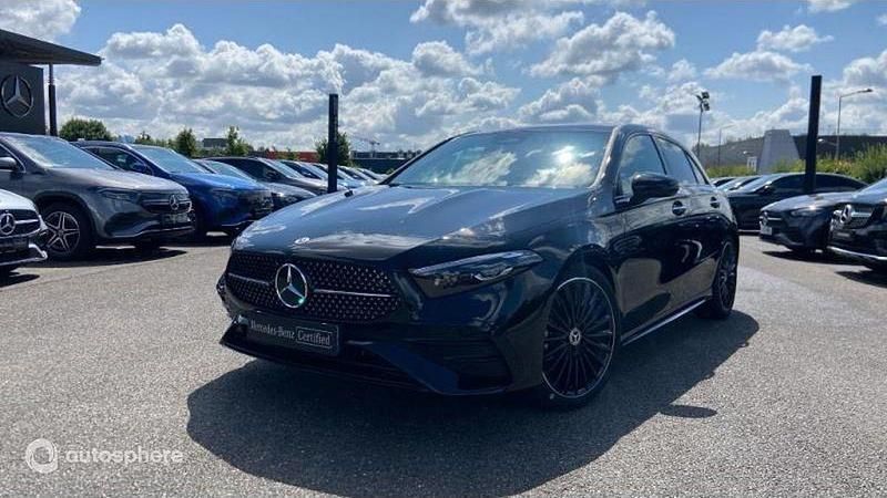 Noir Nouvelle 2025 Mercedes A180 AMG line Berline | 46 990 € - Image 1/4