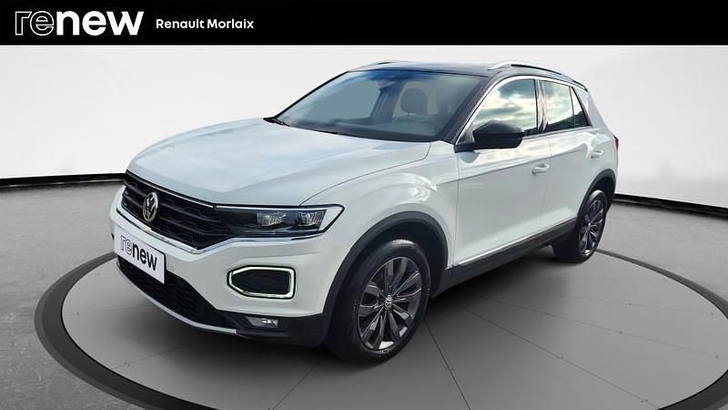 Blanc Occasion 2018 VW T-Roc SUV | 19 890 € (Prix assez cher) - Image 1/4