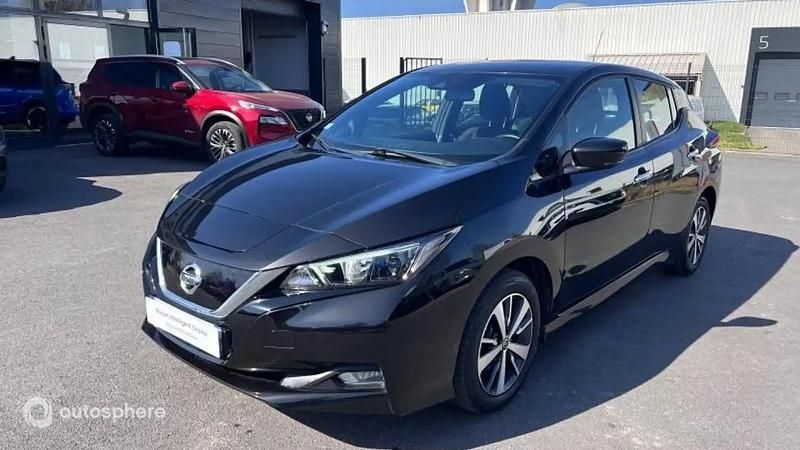 Noir Utilisé 2022 Nissan Leaf Acenta Citadine | 12 999 € (Bon prix) - Image 1/4