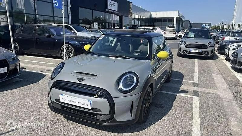 Gris Utilisé 2022 Mini Cooper SE Citadine | 18 999 € (Prix juste) - Image 1/4