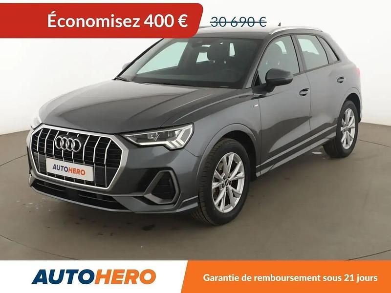 Gris Utilisé 2021 Audi Q3 S-Line SUV | 30 290 € (Prix juste) - Image 1/2