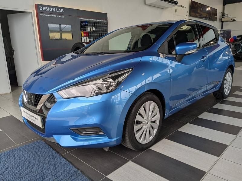 Bleu electrique Utilisé 2020 Nissan Micra Citadine | 11 990 € (Prix juste) - Image 1/4