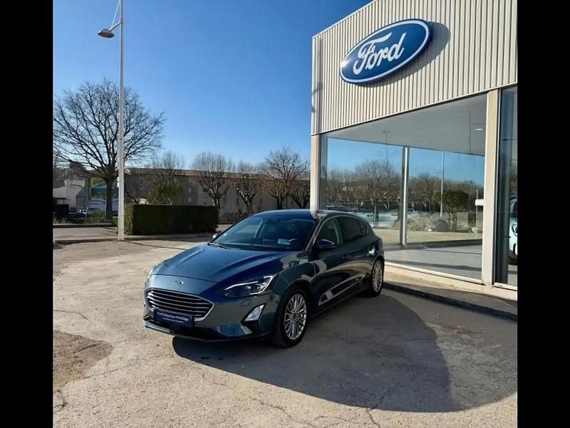 Bleu Occasion 2019 Ford Focus Titanium Berline | 17 500 € (Prix juste) - Image 1/4
