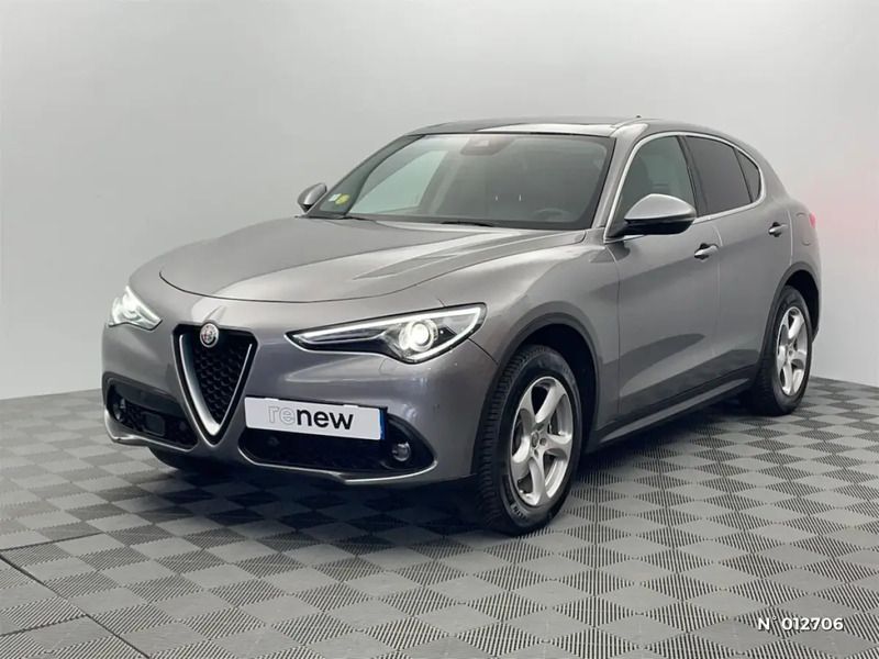 Gris Utilisé 2018 Alfa Romeo Stelvio Super SUV | 23 990 € (Bon prix) - Image 1/4