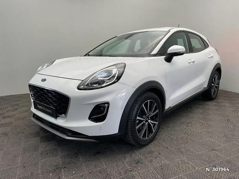 Blanc Occasion 2020 Ford Puma Titanium | 15 580 € (Prix juste) - Image 1/4