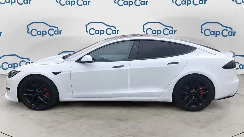 Occasion Tesla Model S Plaid 759 kW (1033 ch) 2023 Blanc Citadine