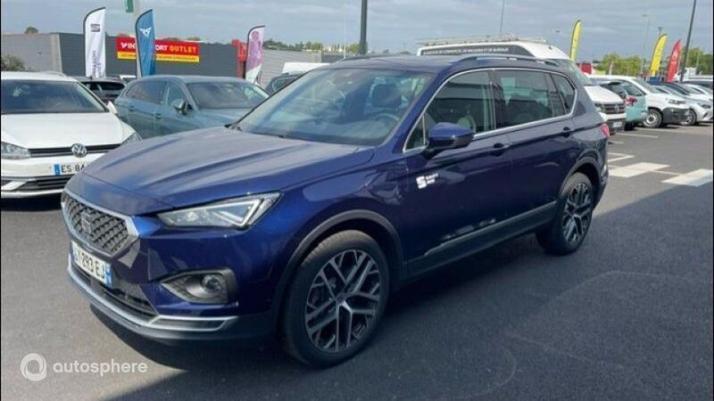 Bleu atlantique métallisée Utilisé 2024 Seat Tarraco Xperience SUV | 41 499 € (Bon prix) - Image 1/4
