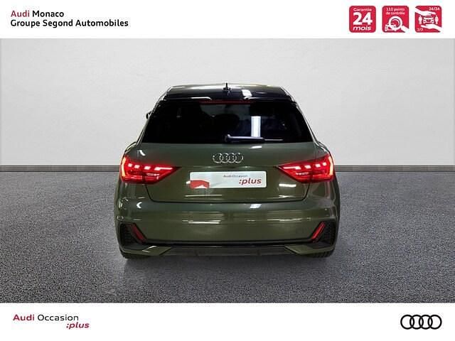 Occasion Audi A1 Sportback S-line plus 116 ch (85 kW) 2025 Vert district métallisé noir mythe métallisé Citadine