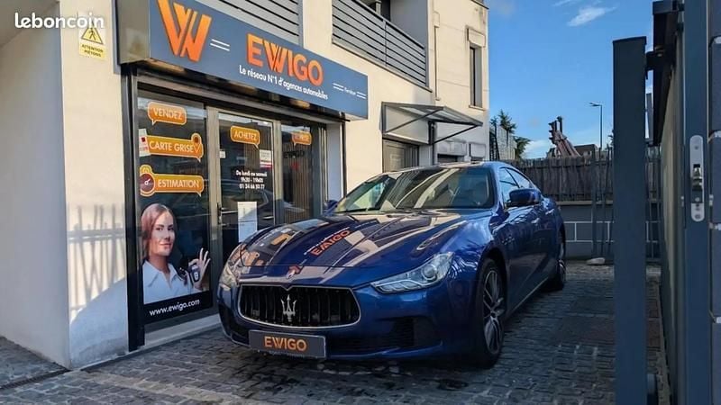 Bleu Utilisé 2017 Maserati Ghibli GranLusso Coupé | 29 990 € (Super prix) - Image 1/4