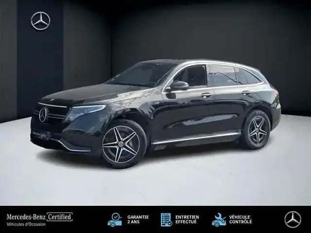 Noir Utilisé 2021 Mercedes EQC400 AMG line SUV | 36 990 € (Super prix) - Image 1/4