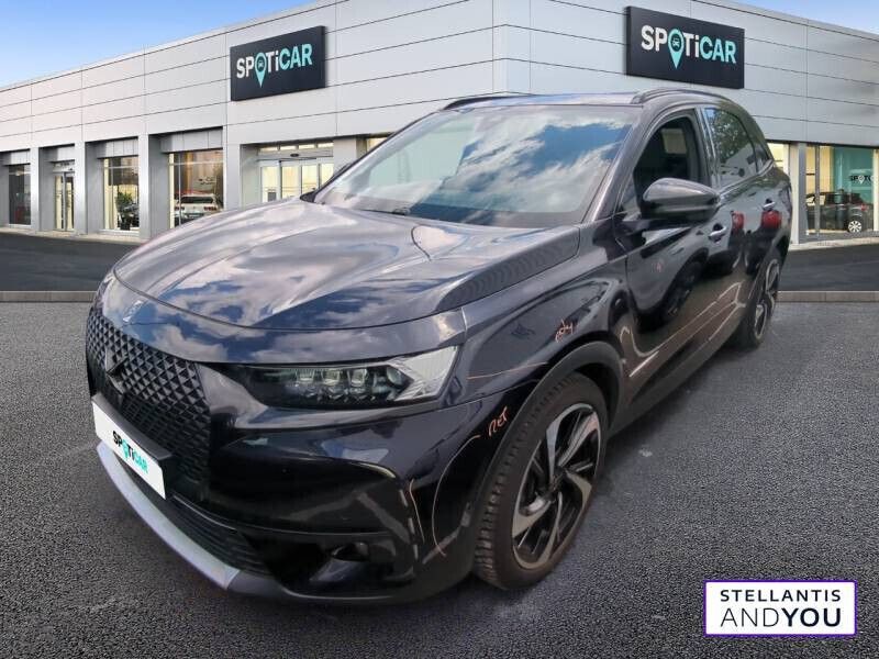 Bleu Utilisé 2021 DS Automobiles DS7 Crossback SUV | 29 600 € (Prix cher) - Image 1/4