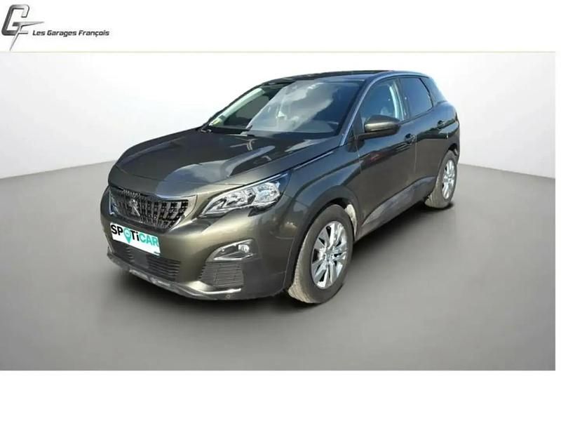 Gris Utilisé 2020 Peugeot 3008 Business-Line SUV | 16 490 € (Prix juste) - Image 1/4