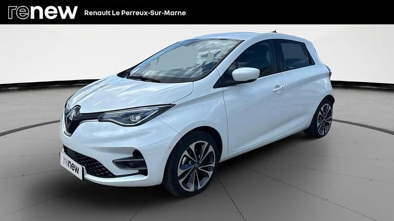 Blanc Utilisé 2020 Renault Zoe Intens Citadine | 10 490 € (Bon prix) - Image 1/4