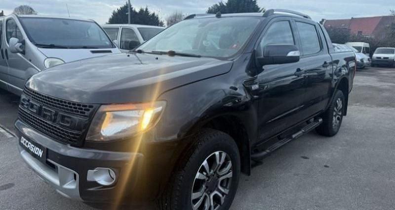 Noir Occasion 2015 Ford Ranger Wildtrack Pick-up | 18 990 € (Prix juste) - Image 1/4